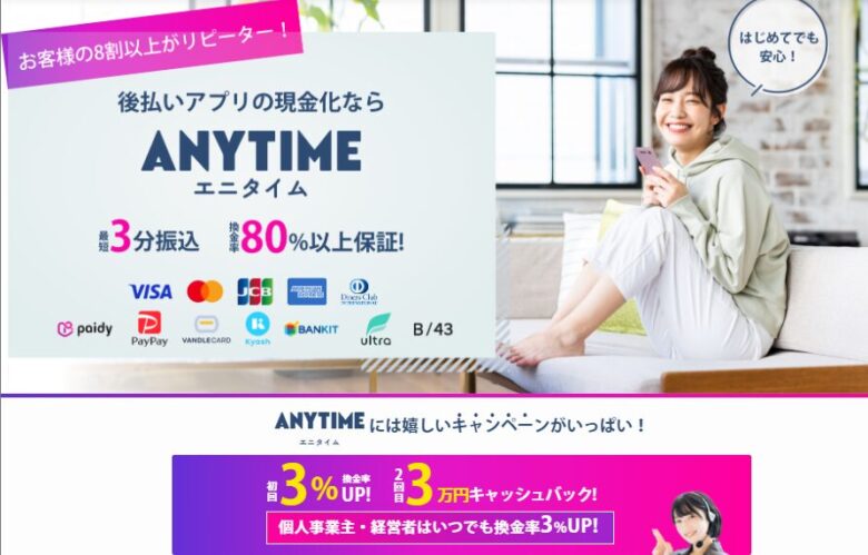 ANYTIME(エニタイム)